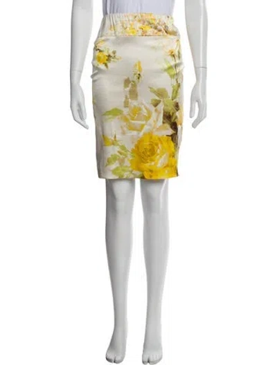 Pre-owned Roberto Cavalli Vintage Knee-length Skirt In Blue