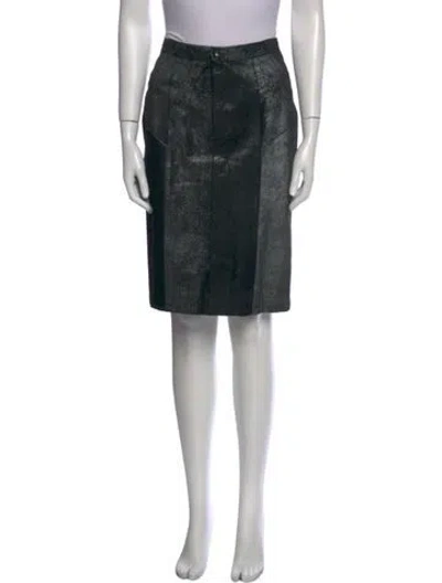 Pre-owned Roberto Cavalli Vintage Knee-length Skirt In Multi