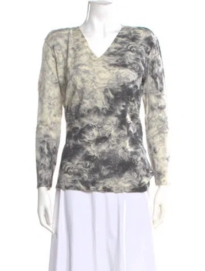 Pre-owned Roberto Cavalli Vintage Late 1990's - Early 2000's Sweater In Gray