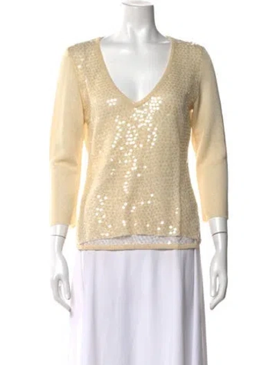 Pre-owned Roberto Cavalli Vintage Late 1990's - Early 2000's Sweater In Neutral