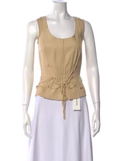 Pre-owned Roberto Cavalli Vintage Late 1990's - Early 2000's Sweater In Neutrals