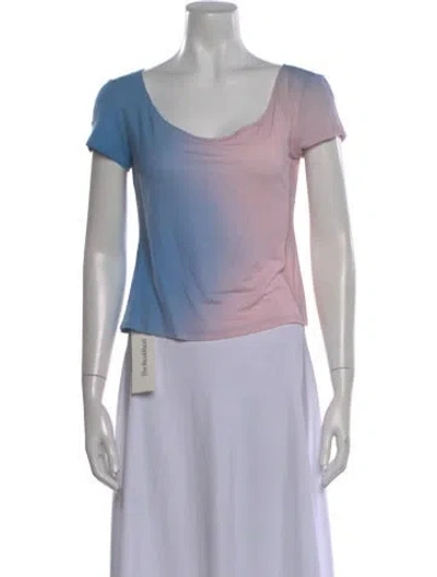 Pre-owned Roberto Cavalli Vintage Late 1990's - Early 2000's T-shirt In Blue