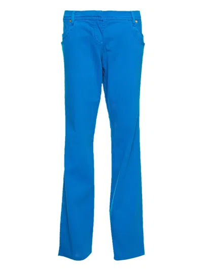 Pre-owned Roberto Cavalli Vintage Logo-plaque Jeans In Blue