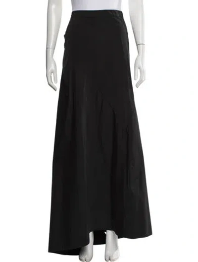 Pre-owned Roberto Cavalli Vintage Long Skirt In Black