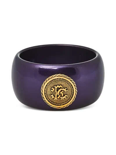 Pre-owned Roberto Cavalli Vintage Medallion Bracelet