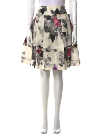 Pre-owned Roberto Cavalli Vintage Mini Skirt In Purple