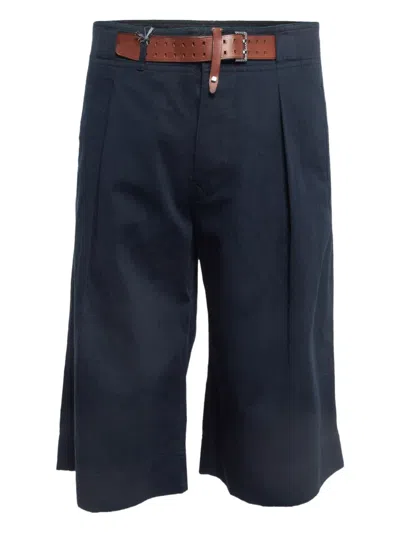Pre-owned Roberto Cavalli Vintage Pleat-detailed Pockets Shorts