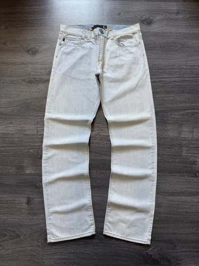 Pre-owned Roberto Cavalli Vintage  Just Cavalli Y2k Wide Faded Jeans In Blue