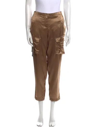Pre-owned Roberto Cavalli Vintage Skinny Leg Pants In Neutral