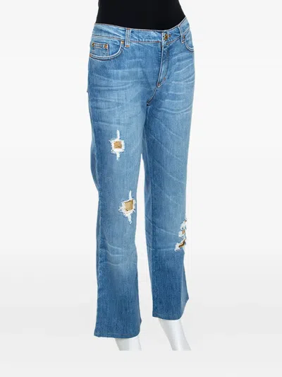 Pre-owned Roberto Cavalli Vintage Straight-leg Jeans