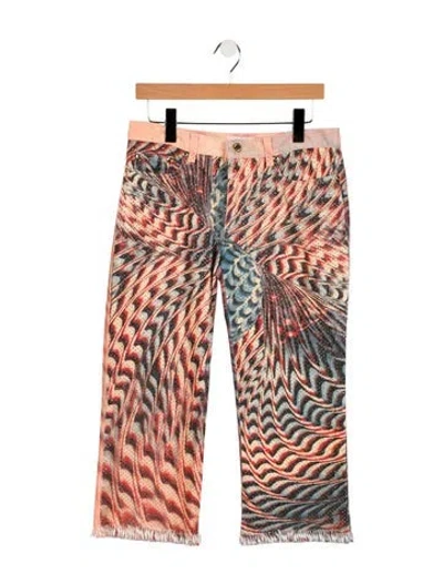Pre-owned Roberto Cavalli Vintage Straight Leg Jeans In Orange