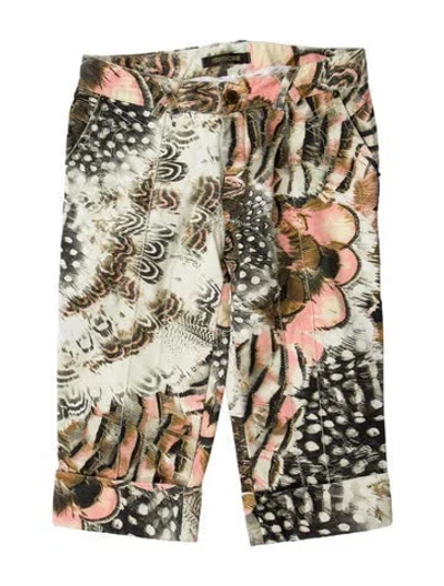 Pre-owned Roberto Cavalli Vintage Straight Leg Pants In Multi