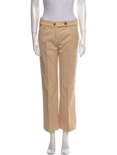 Pre-owned Roberto Cavalli Vintage Wide Leg Pants In Neutral