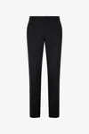 Roberto Cavalli Pleated Virgin-wool Trousers In Black