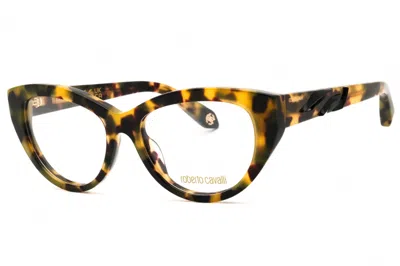 Roberto Cavalli Vrc024m 0agg Vintage Havana 53mm In Black