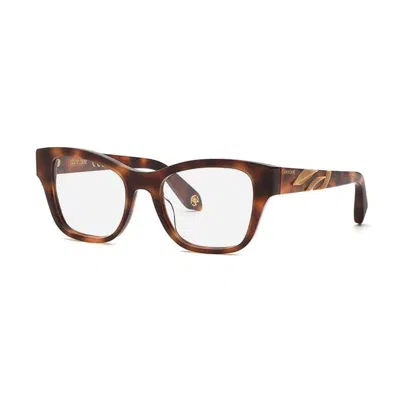 Roberto Cavalli Vrc025m 02bv Dark Havana 50mm In Brown