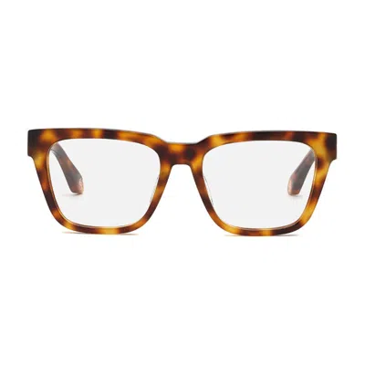 Roberto Cavalli Vrc026m Tortoiseshell Acetate Eyeglasses In Brown