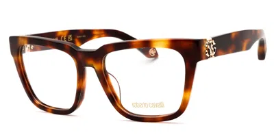 Roberto Cavalli Vrc026m 2bp Women's Glasses Tortoiseshell Size 54 - Free Lenses - Blue Light Block Available In Brown