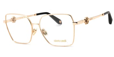 Roberto Cavalli Vrc029 300 Women's Glasses Gold Size 57 - Free Lenses - Blue Light Block Available
