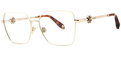 Roberto Cavalli Vrc029 0492 Women's Glasses Gold Size 57 - Free Lenses - Blue Light Block Available