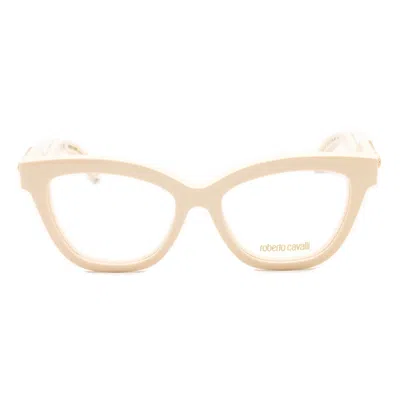 Roberto Cavalli Vrc07209x7 Cat-eye Full Rim Eyeglasses In Neutral