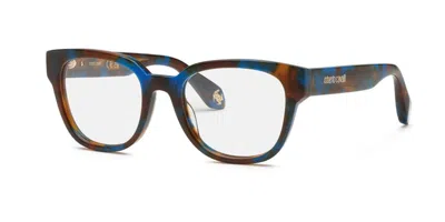 Roberto Cavalli Vrc115m 09uv Men's Glasses Tortoiseshell Size 52 - Free Lenses - Blue Light Block Available In Black