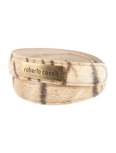 Pre-owned Roberto Cavalli Waist Belt In Multicolor