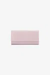 Roberto Cavalli Wallet With Flap And Monogram Rc In Pink