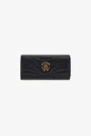 Roberto Cavalli Wallet With Monogram Rc In Black