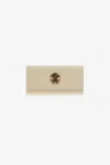 Roberto Cavalli Wallet With Monogram Rc In Ivory