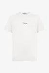 Roberto Cavalli White T-shirt With Snake Print In White