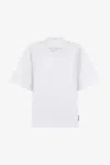 Roberto Cavalli White T-shirt With Front Print In White