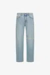 Roberto Cavalli Wide Leg Jeans In Blue