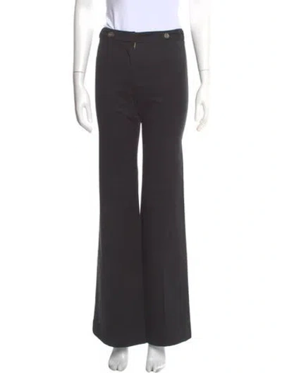 Pre-owned Roberto Cavalli Wide Leg Pants In Gray