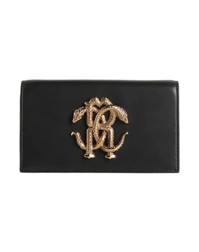 Roberto Cavalli Woman Handbag Black Size - Leather