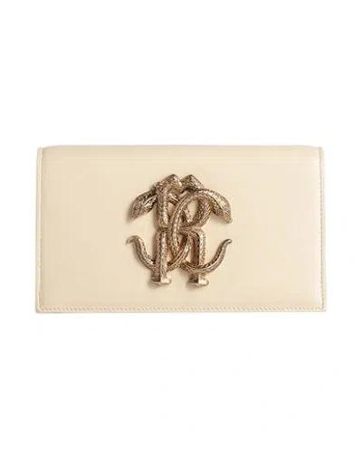 Roberto Cavalli Woman Handbag Sand Size - Leather In Beige