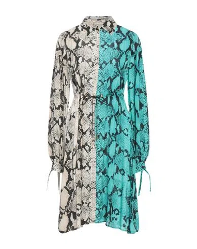 Roberto Cavalli Woman Midi Dress Black Size 6 Viscose