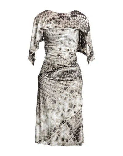 Roberto Cavalli Long Dresses In Beige