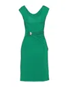 Roberto Cavalli Short Dresses In Green