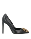 Roberto Cavalli Mirror Snake Handtasche In Black
