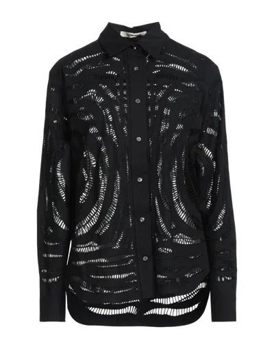 Roberto Cavalli Shirts In Black
