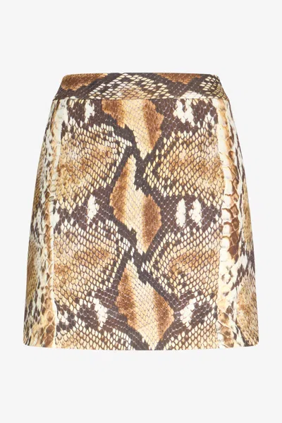 ROBERTO CAVALLI MINIROCK MIT PYTHON-PRINT