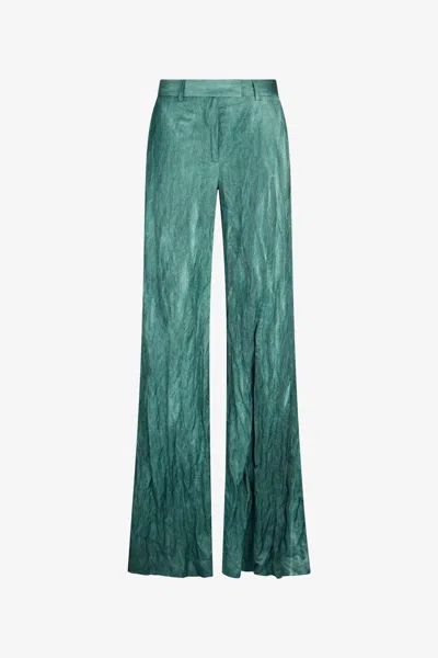 Roberto Cavalli Woman Trousers In Acqua