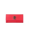Roberto Cavalli Woman Wallet Brick Red Size - Bovine Leather