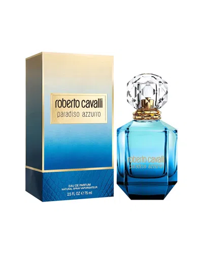 Roberto Cavalli Women's 2.5oz Paradiso Azzurro Eau De Parfum Spray In Transparent