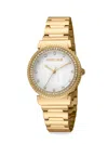 ROBERTO CAVALLI WOMEN'S 32MM STAINLESS STEEL & CRYSTAL BRACELET WATCH