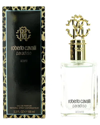 Roberto Cavalli Women's 3.3oz Paradiso Azzurro Edp Spray In White