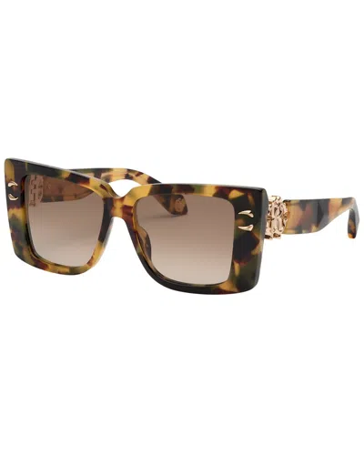 Roberto Cavalli Women's 54mm Sunglasses In Brown