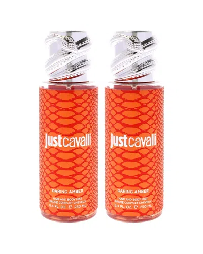 Roberto Cavalli Women's 8.4oz Just Cavalli Hair And Body Mist - Daring Amber In Transparent