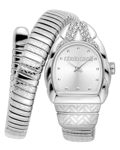 Roberto Cavalli Women's Aurora Watch In Burgundy